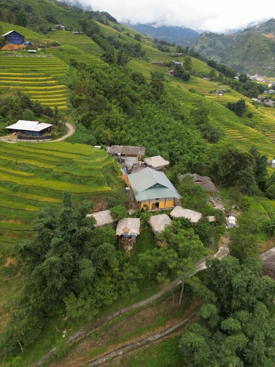 Eco Hills Homestay Sapa Bagian luar foto